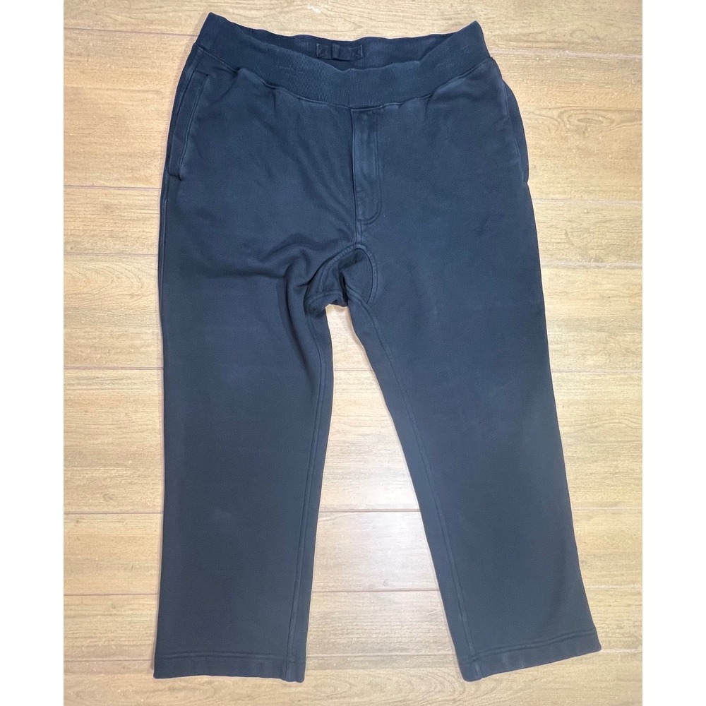 Duluth Trading Co Mens black Cotton Blend Sweatpants LX30 Relaxed Fit - Picture 13 of 14
